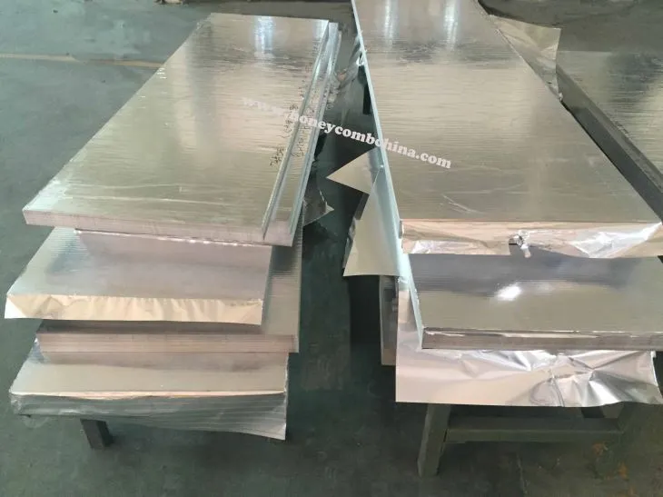 honecyomb core block aluminium